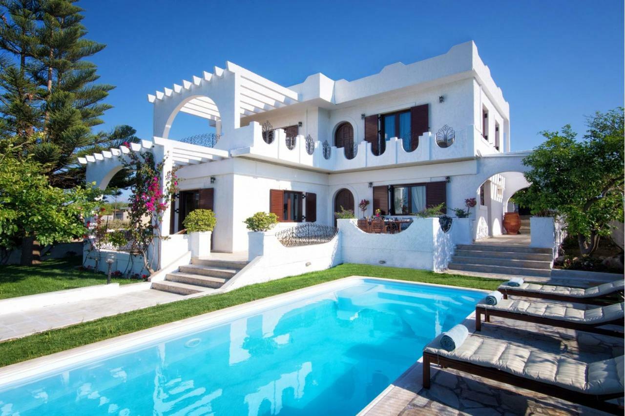 Luxury Villa Rosita W Heated Pool - Nature And Relax Epano Vathia Экстерьер фото